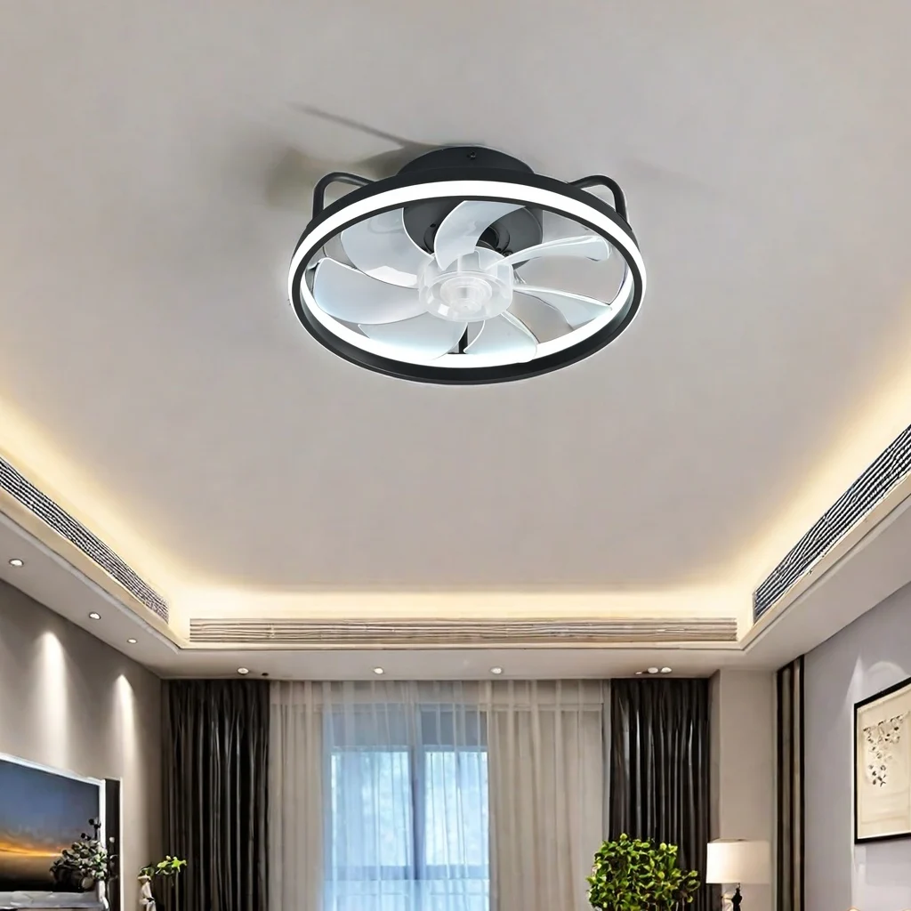Smart Ceiling Fan - 2 in 1 Modern Smart Ceiling