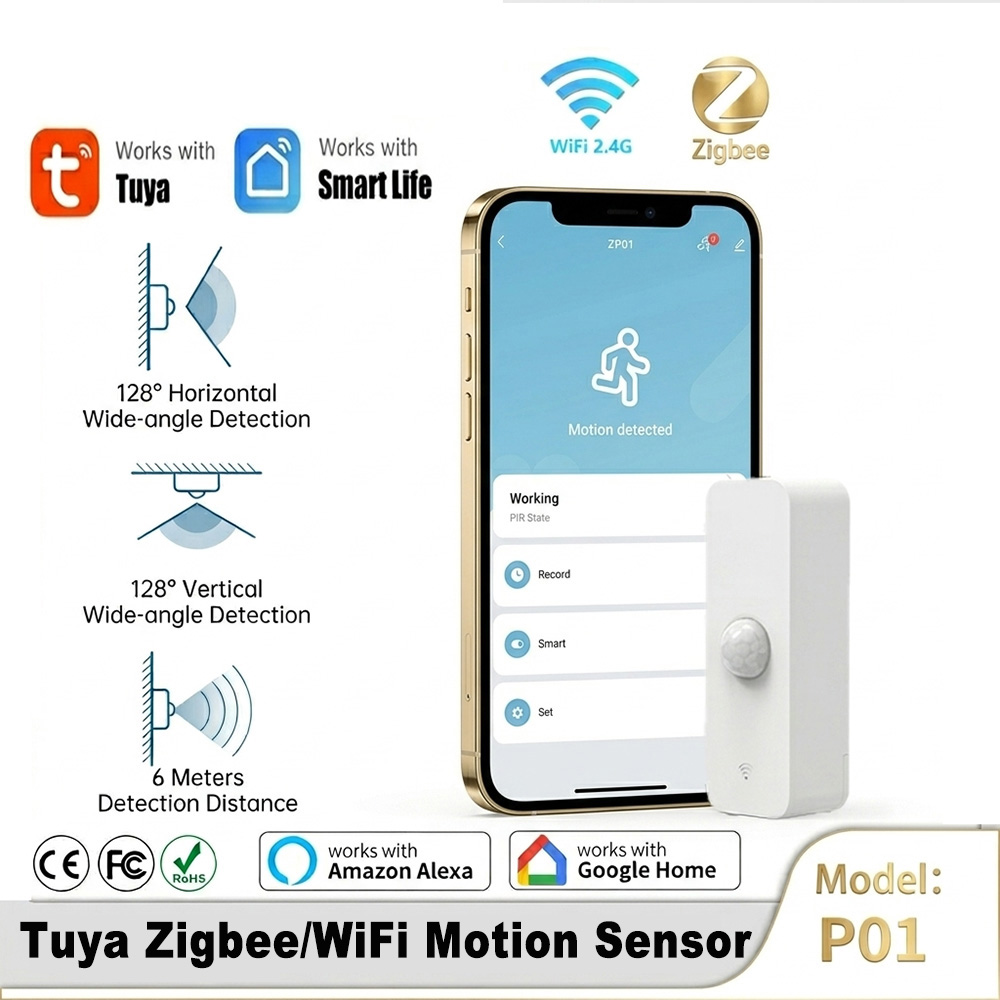 Pir Motion Sensor - Smart PIR Motion Sensor WiFi Zigbee