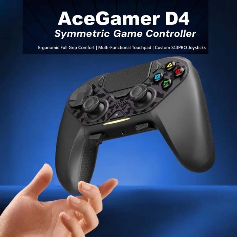 Smart Home Raspberry Pi - AceGamer D4 Wireless Steam Controller Symmetric