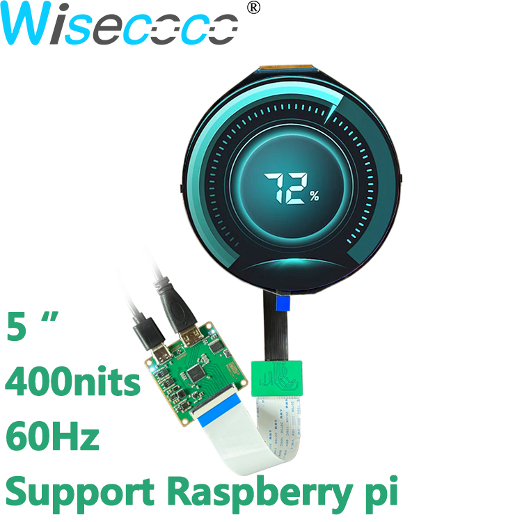 Smart Home Raspberry Pi - 5 Inch IPS 1080*1080 Round Screen
