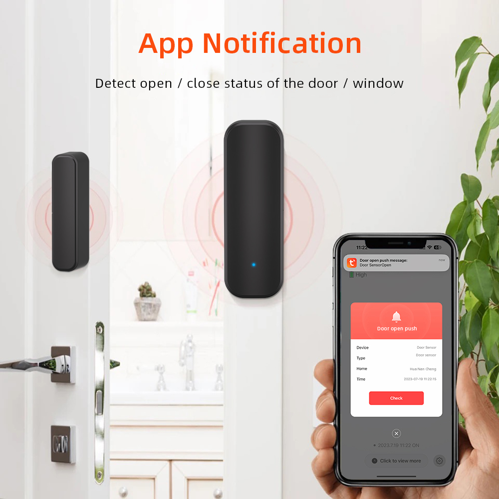 WiFi or ZigBee Door Window Sen - Smart Home Orvibo recension och pris