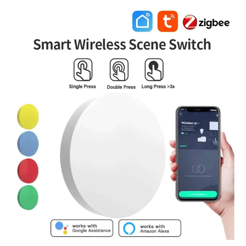 Tuya ZigBee Smart Wireless But - Smart Home Remote recension och pris