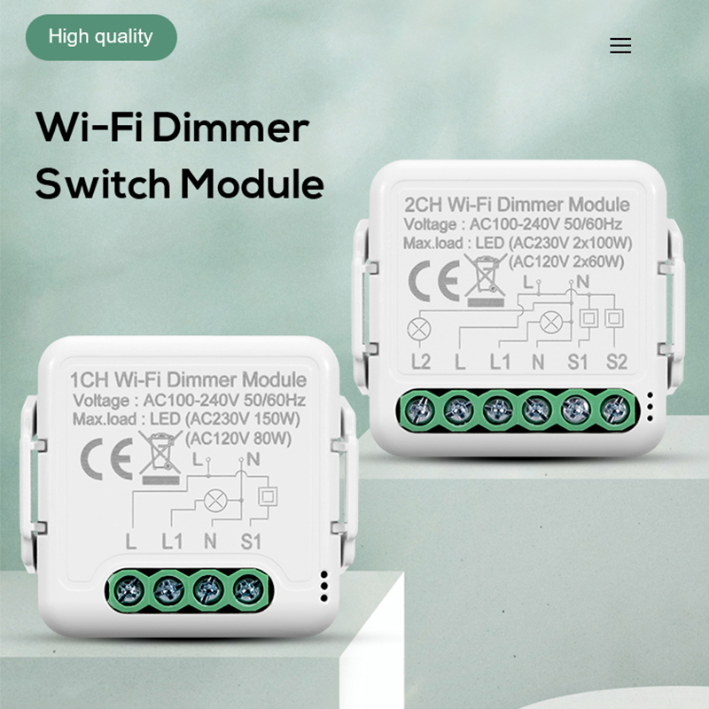 DIY  Wifi Smart Dimmer Switch  - Tuya Wifi Socket recension och pris