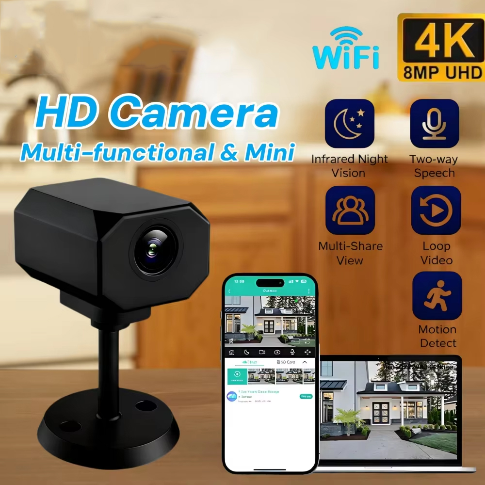 4K HD WiFi Security Camera for - Smart Home Wifi recension och pris