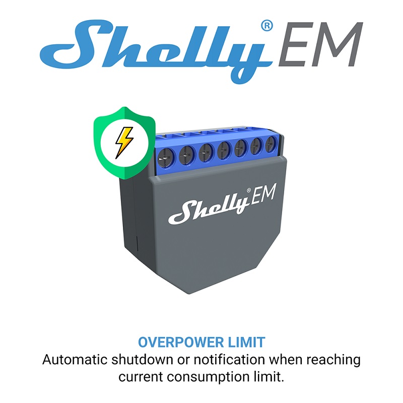 SHELLY EM Wifi Smart Life Cont - Smart Home Wifi recension och pris