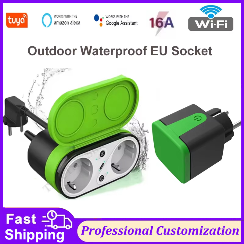 Tuya EU 16A Wifi Smart Outdoor - Tuya Wifi Socket recension och pris