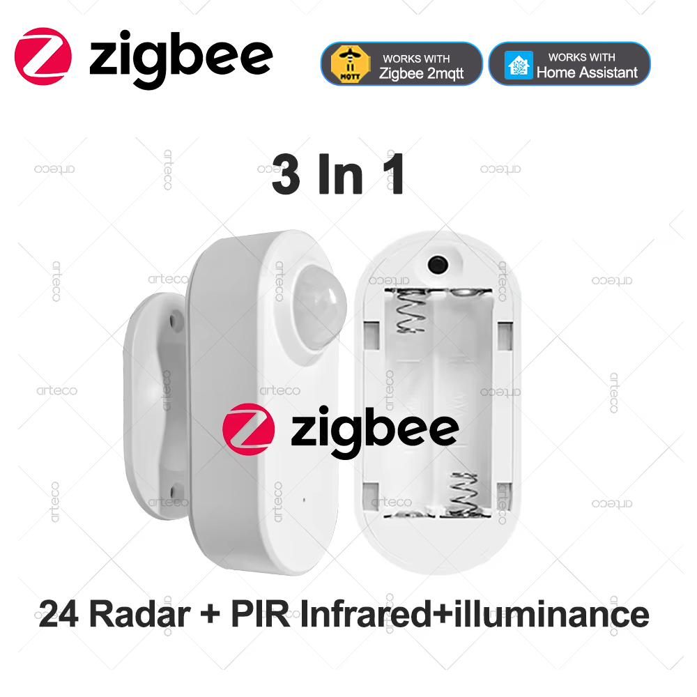 3 In 1 Zigbee Human Presence S - Pir Motion Sensor recension och pris