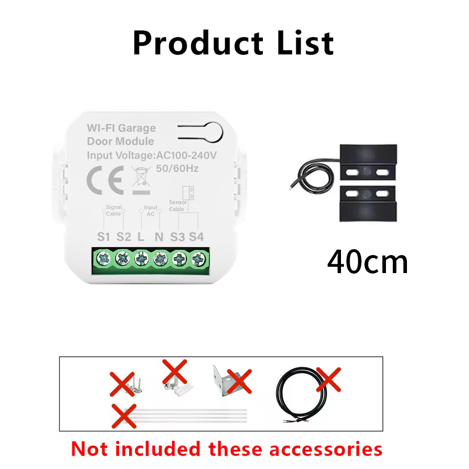 Smart Tuya WiFi Garage Door Sw - Tuya Wifi Socket recension och pris