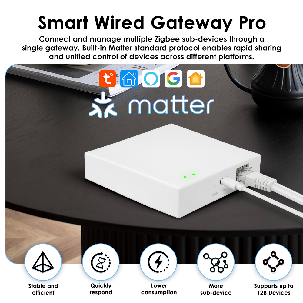 Tuya Zigbee Matter Wired Gatew - Smart Home Offline System recension och pris