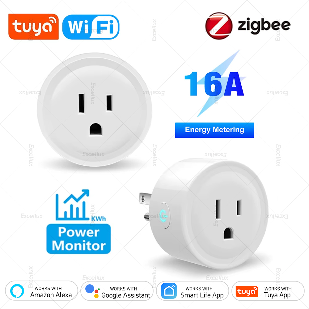 Tuya 16A Smart Plug Zigbee WiF - Tuya Wifi Socket recension och pris