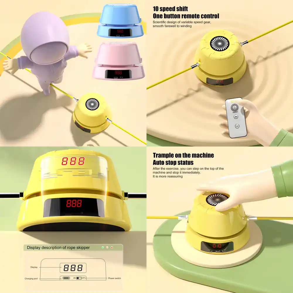 WAP01  Smart Electric Skipping - Smart Home Remote recension och pris