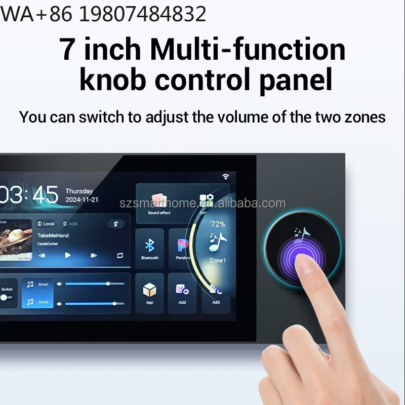 7 Inch 8-Channel Zigbee3.0 Gat - Smart Home Wifi recension och pris