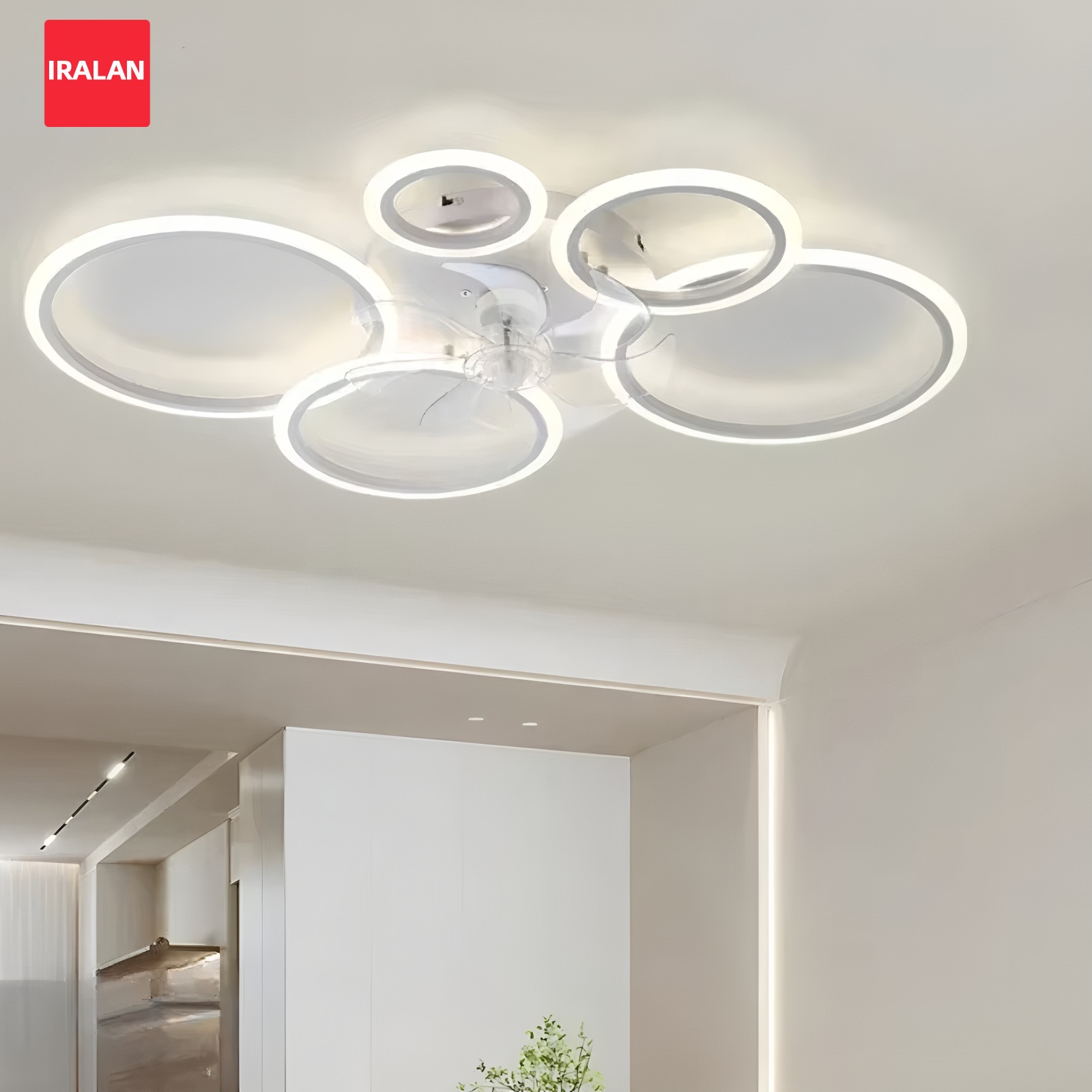 Ring Ceiling Fan with LED Ligh - Smart Ceiling Fan recension och pris