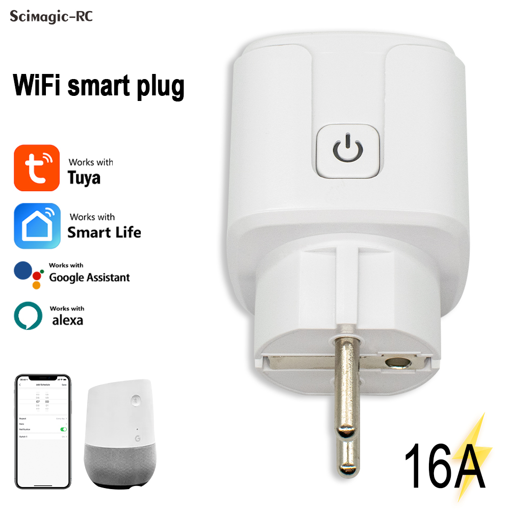 Tuya Smart Plug WiFi Socket 16 - Tuya Wifi Socket recension och pris