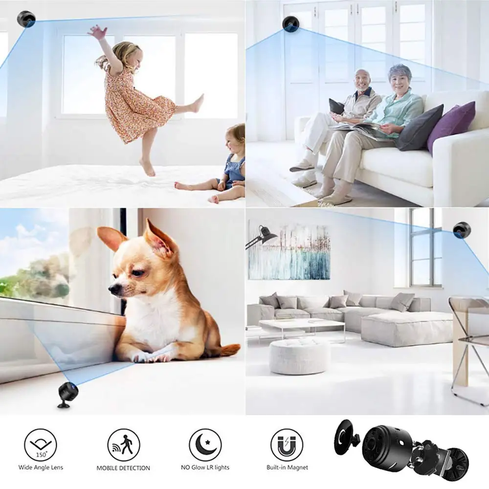Mini Wifi Camera Digital Camar - Smart Home Kamera recension och pris