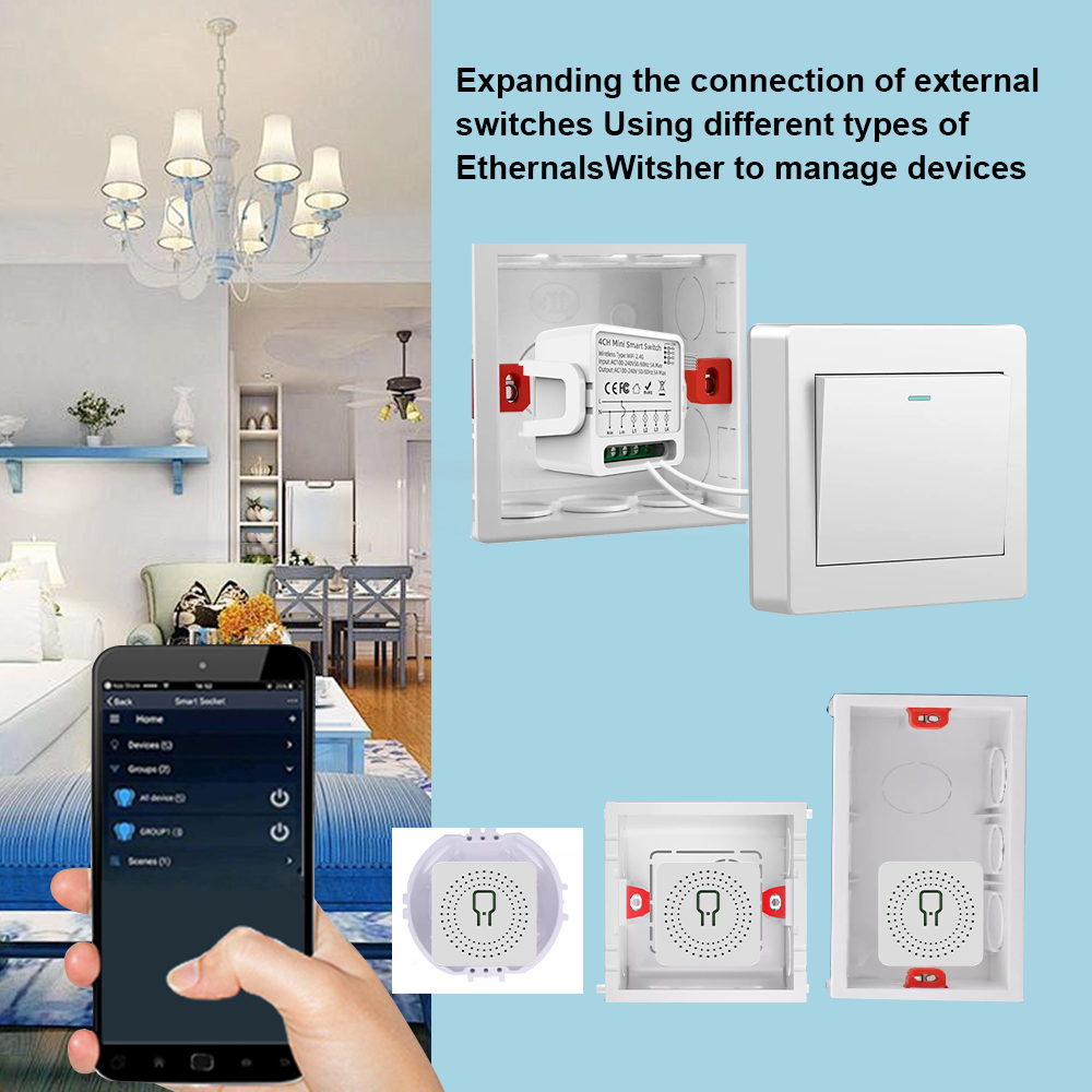 Tuya Zigbee 3.0 Smart Switch 1 - Smart Home Remote recension och pris