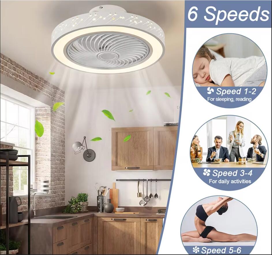 46CM Smart App Ceiling Fan wit - Smart Ceiling Fan recension och pris