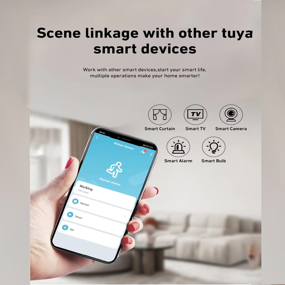 Smart PIR Motion Sensor WiFi Z - Pir Motion Sensor recension och pris