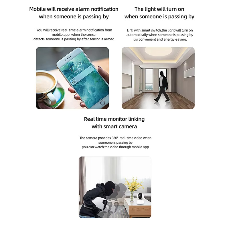 Smart PIR Motion Sensor WiFi Z - Pir Motion Sensor recension och pris