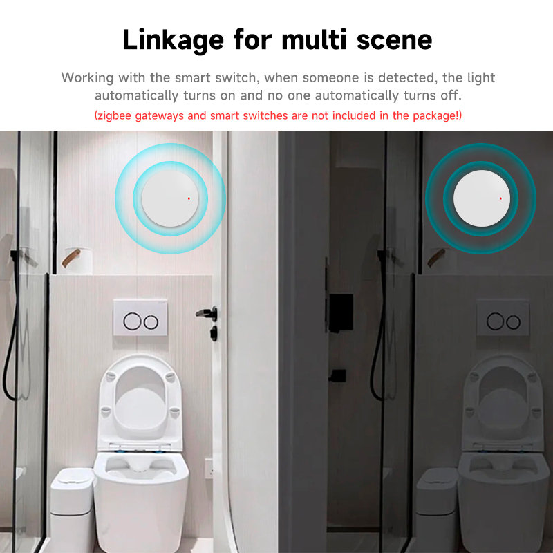 Tuya Zigbee 3.0 24GHz MmWave H - Pir Motion Sensor recension och pris