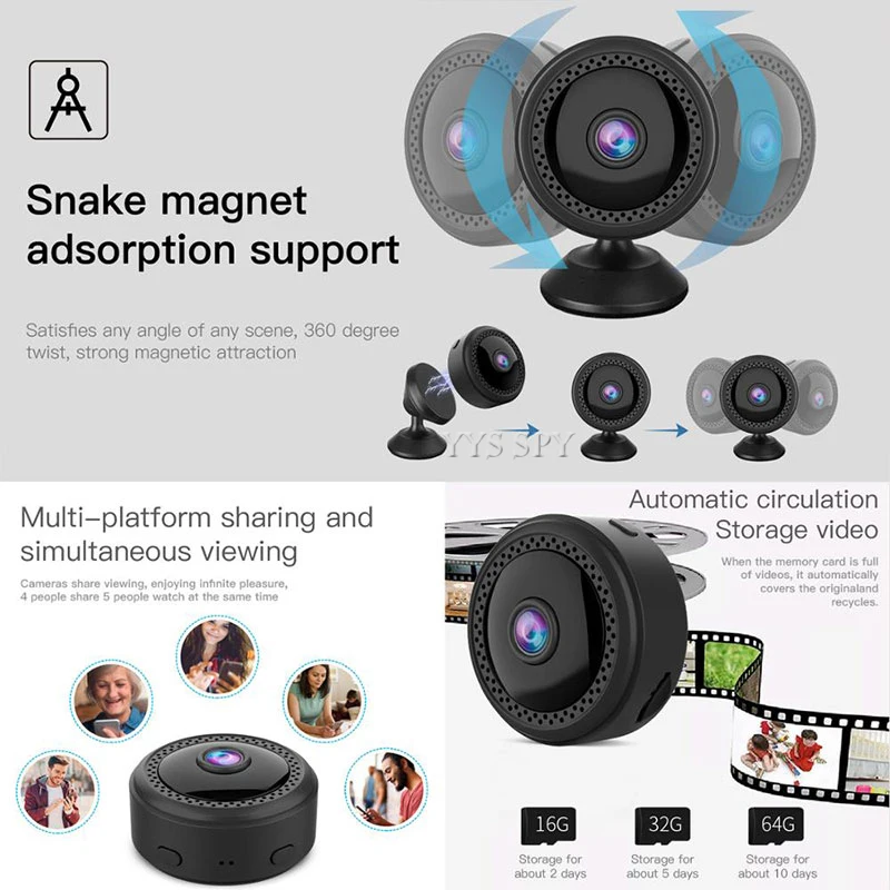 Smart Home Surveillance CCTV C - Smart Home Kamera recension och pris