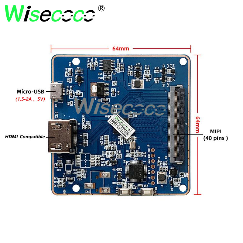 Round LCD Display 5 Inch 1080x - Smart Home Raspberry Pi recension och pris