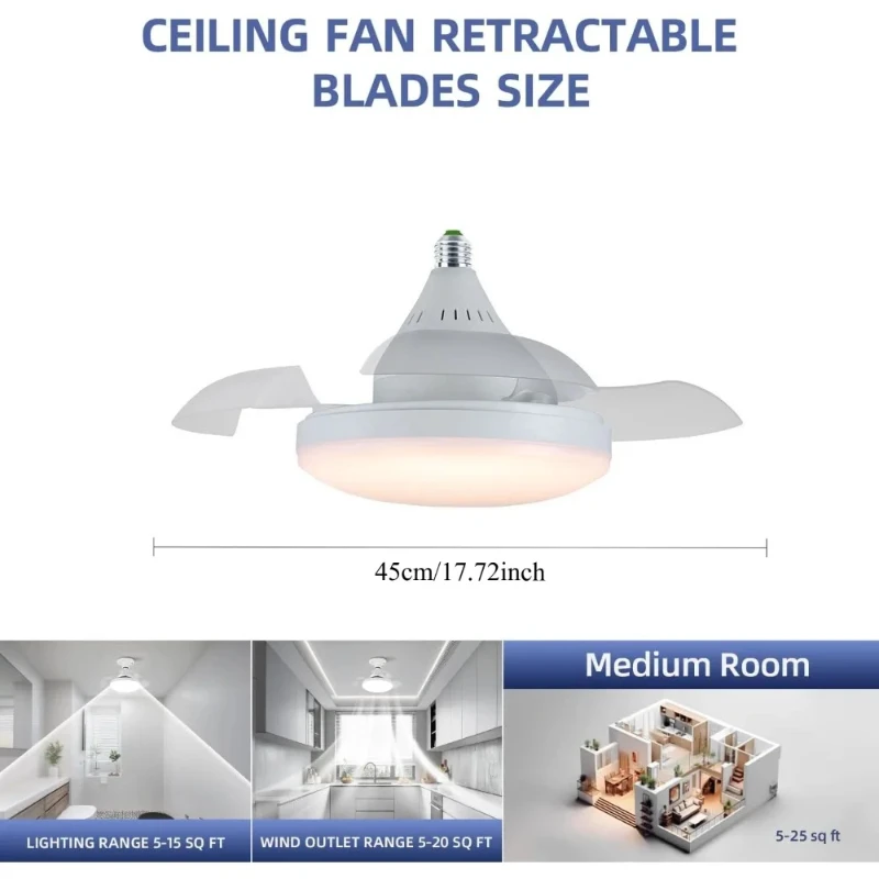 Ceiling Fan With Lighting And  - Smart Ceiling Fan recension och pris