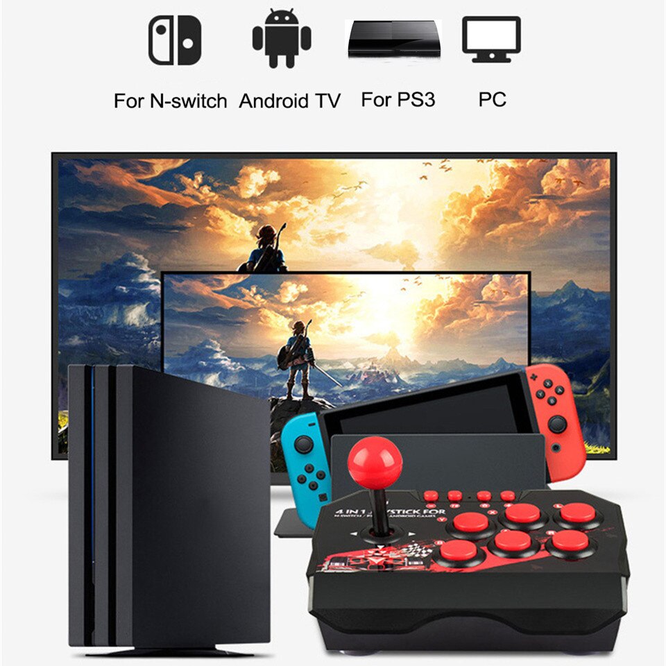 GAMINJA NS002 4 In 1 Retro Arc - Smart Home Raspberry Pi recension och pris