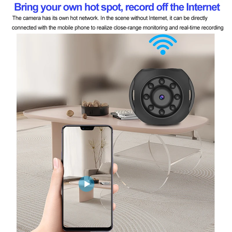 Wifi Mini Camera WK10 Smart Ho - Smart Home Kamera recension och pris