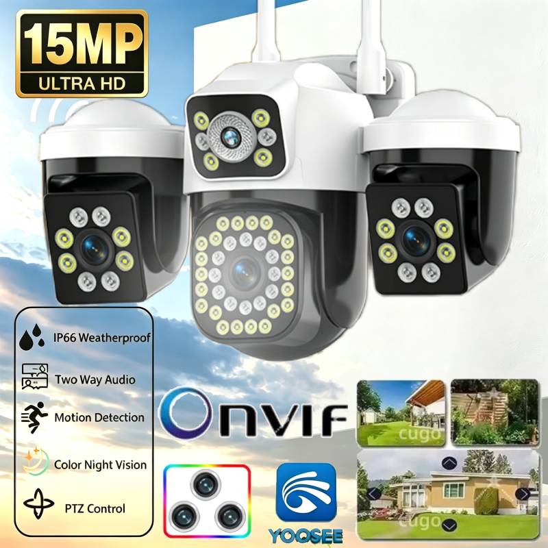 15MP Triple Lenses Triple Scre - Smart Home Kamera recension och pris