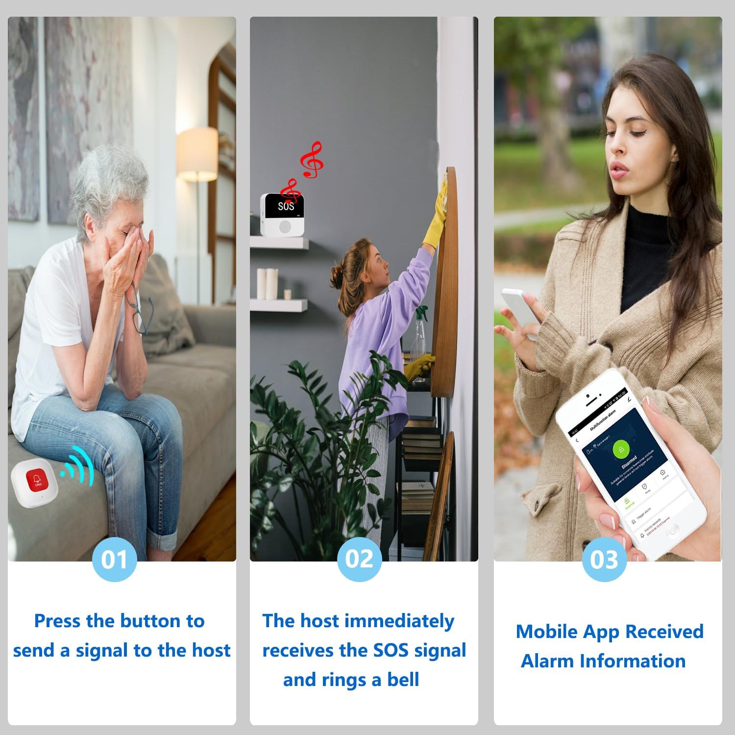 Wireless WiFi Elderly Caregive - Tuya Wifi Socket recension och pris