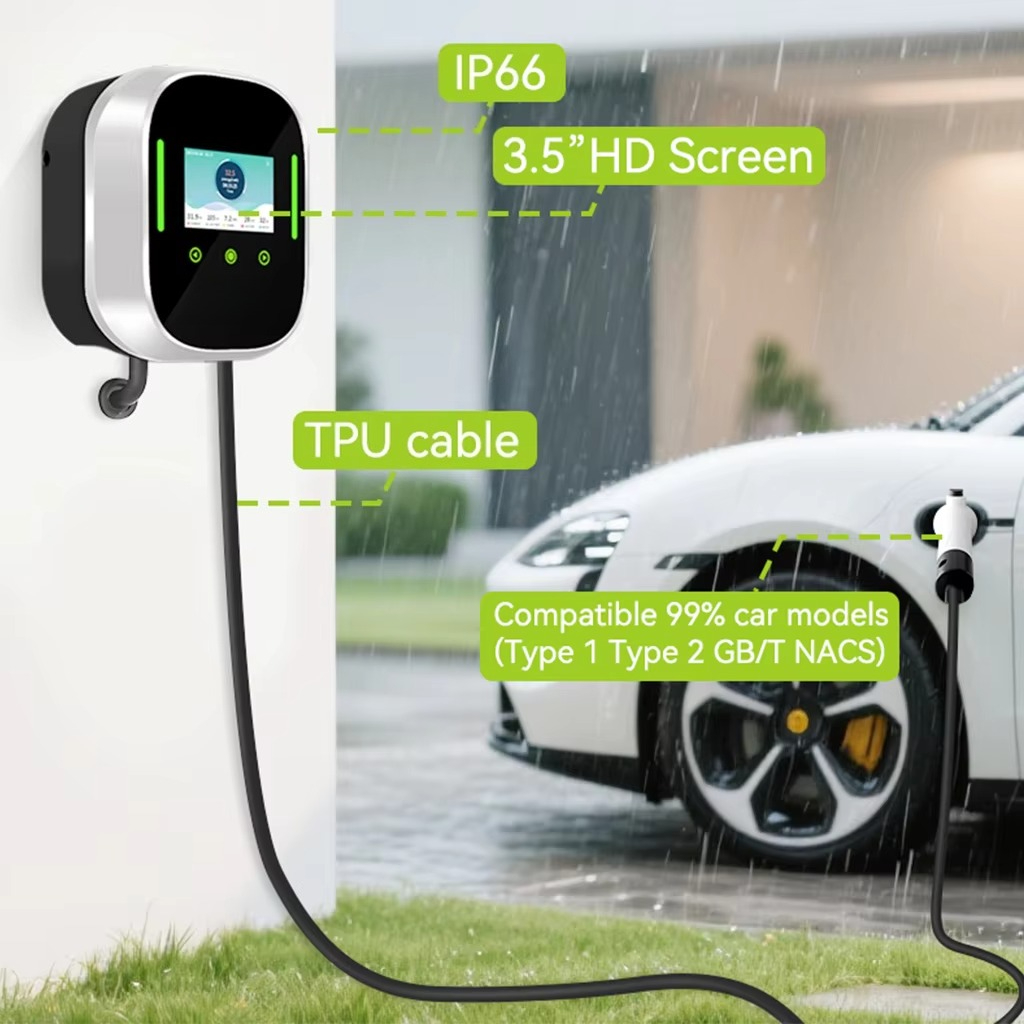 Smart EV Charger Wallbox 22kW  - Smart Home Wifi recension och pris