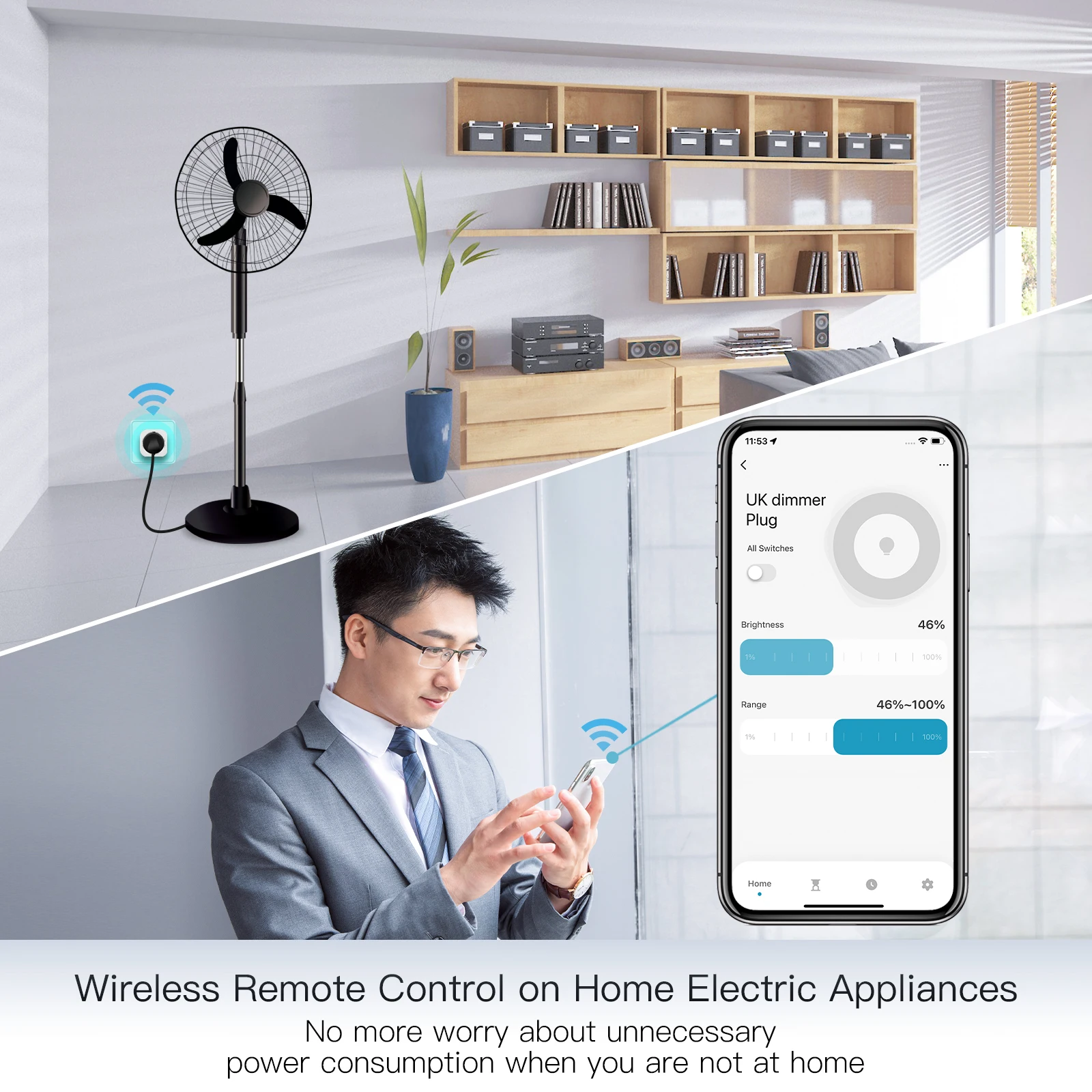 MOES Tuya WiFi Smart Plug Dimm - Tuya Wifi Socket recension och pris