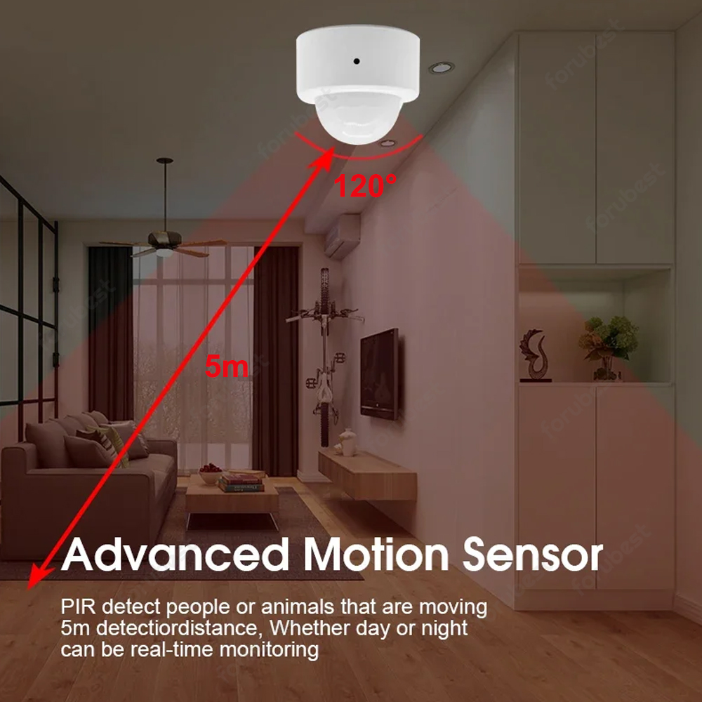 Zigbee 3.0 Human Motion Sensor - Pir Motion Sensor recension och pris