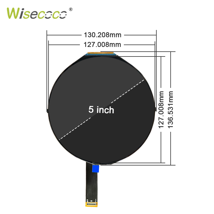 5 Inch IPS 1080*1080 Round Scr - Smart Home Raspberry Pi recension och pris