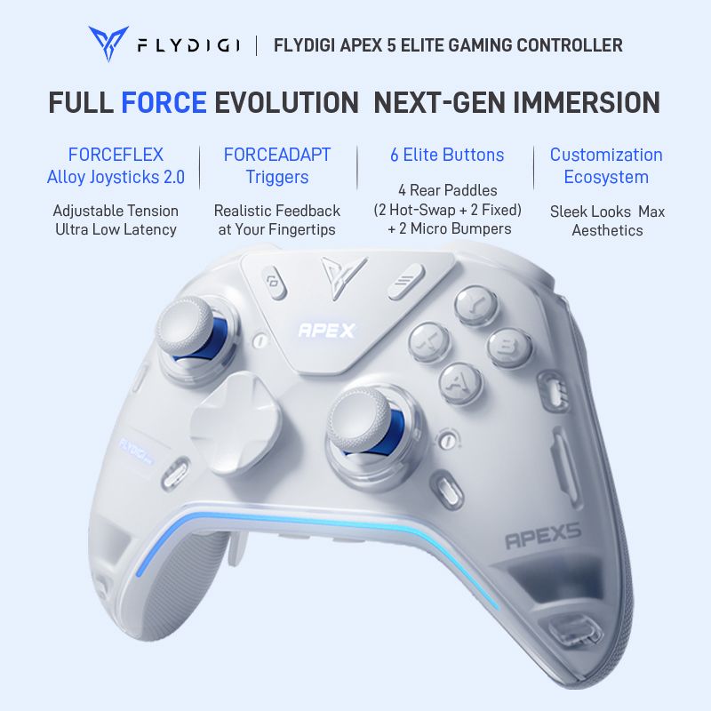 Original Flydigi APEX 5 Gaming - Smart Home Raspberry Pi recension och pris