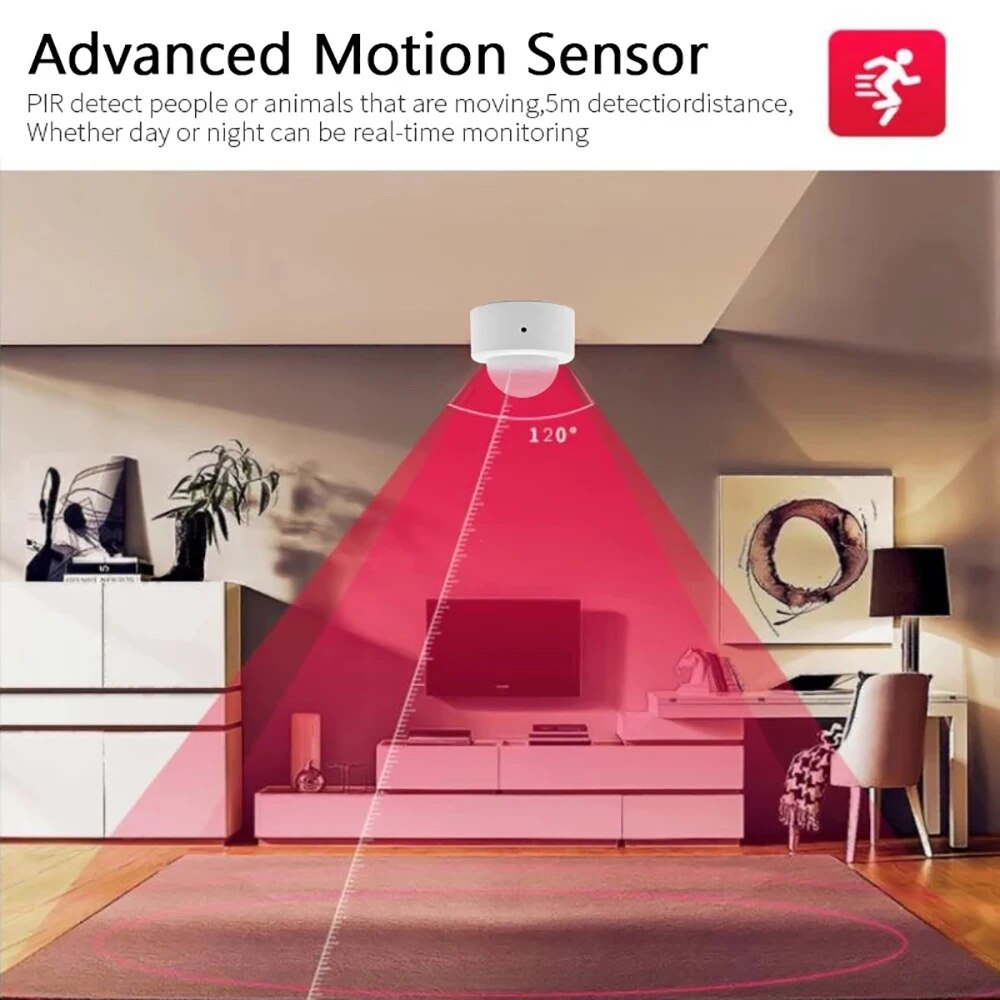 Zigbee Mini PIR Motion Sensor  - Pir Motion Sensor recension och pris