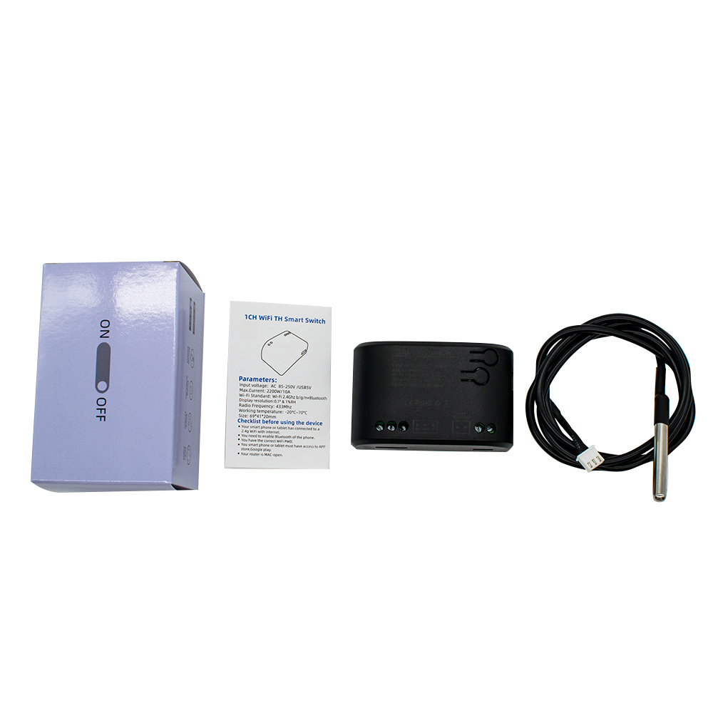 Tuya WiFi Smart Temperature Se - Tuya Wifi Socket recension och pris