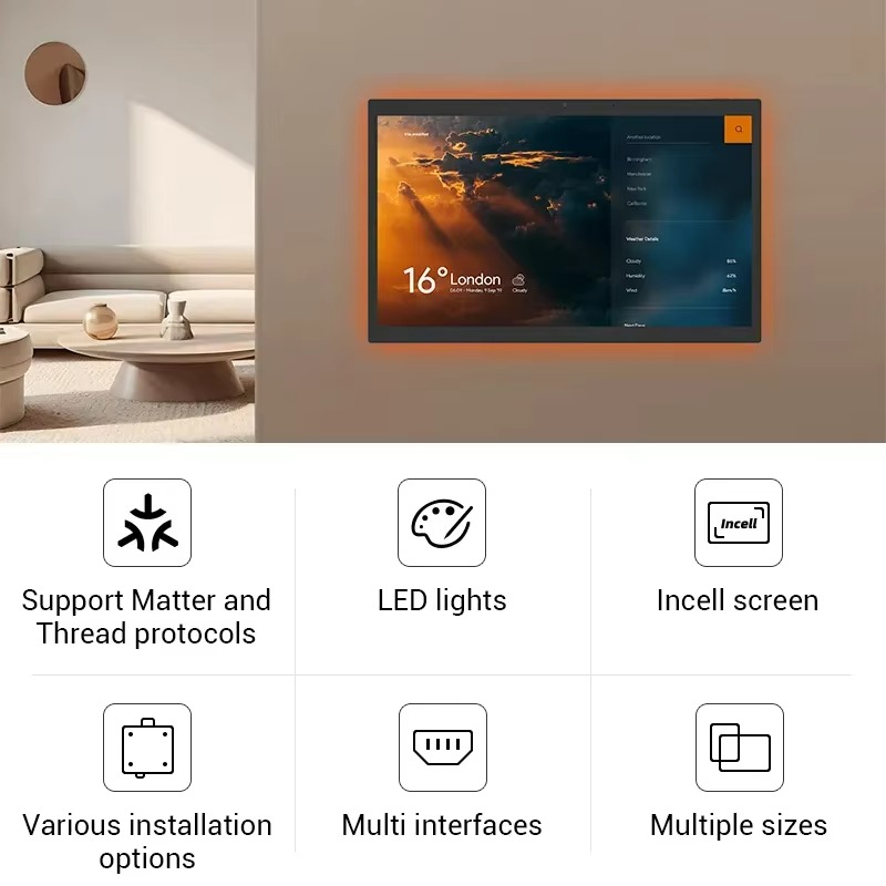 10.1 15.6 Inch Manual Android  - Smart Home Wifi recension och pris